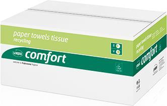 Asciugamano di carta WEPA Comfort 277190 25x23 cm bianco 20x160 fogli/confezione. (277190)