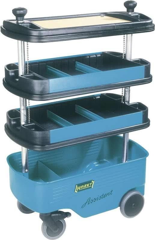 Assistente Hazet 166C - Metal - Plastica - Nero - Blu - 300 kg - 398 mm - 725 mm - 1102 mm (166 C)