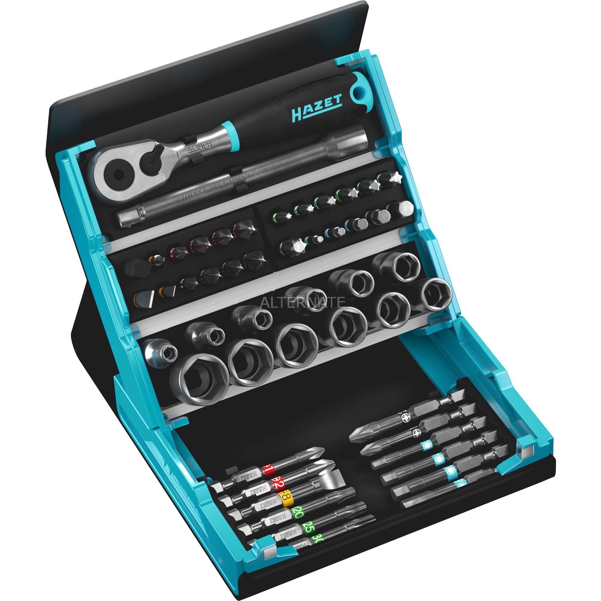 Set di punte SmartCase 2200SC-2, 50 pezzi