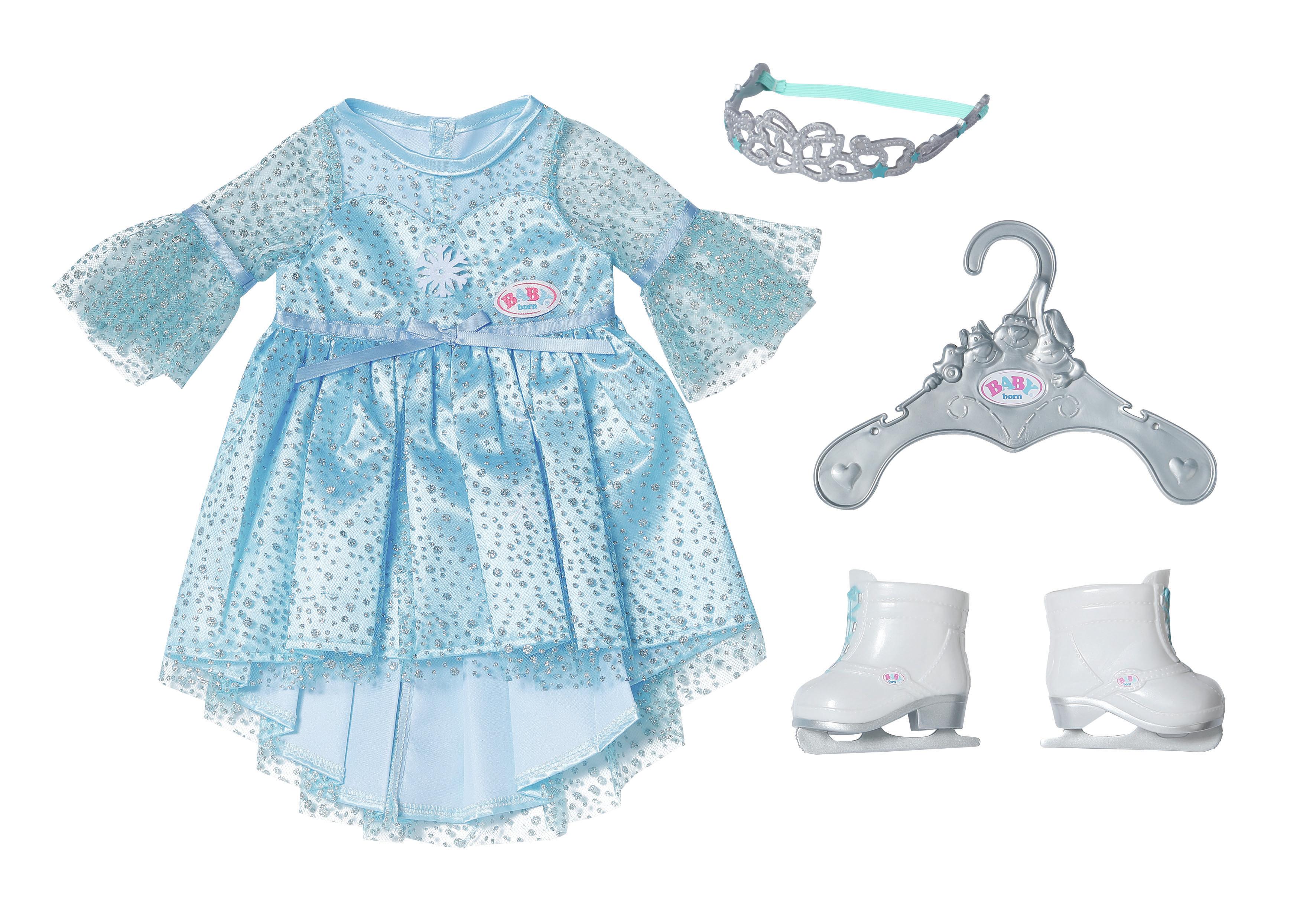 BABY born Princess On Ice 43cm Set di vestiti per bambola