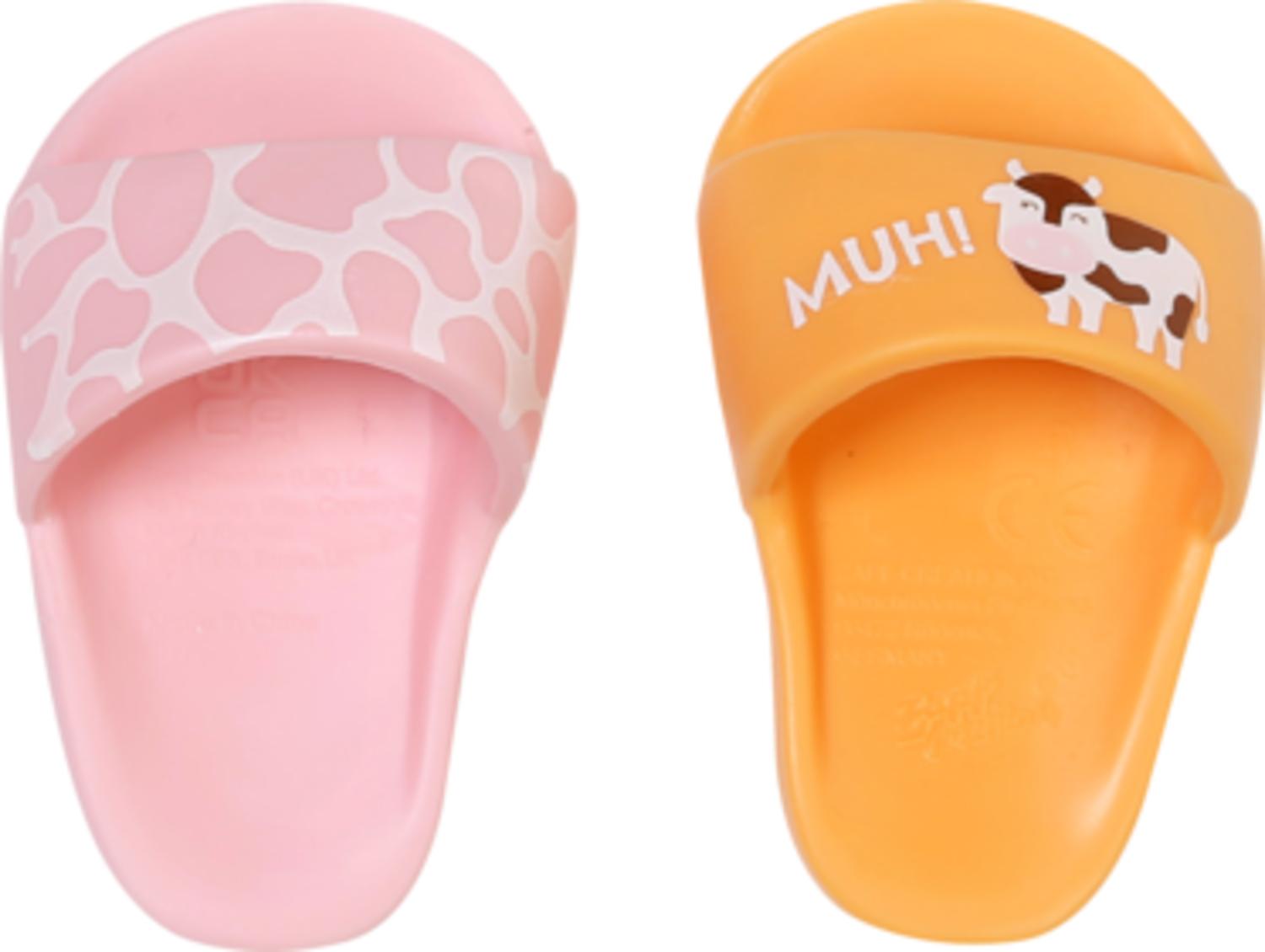 BABY born Slippers 3 ass. 43cm Scarpe per bambola