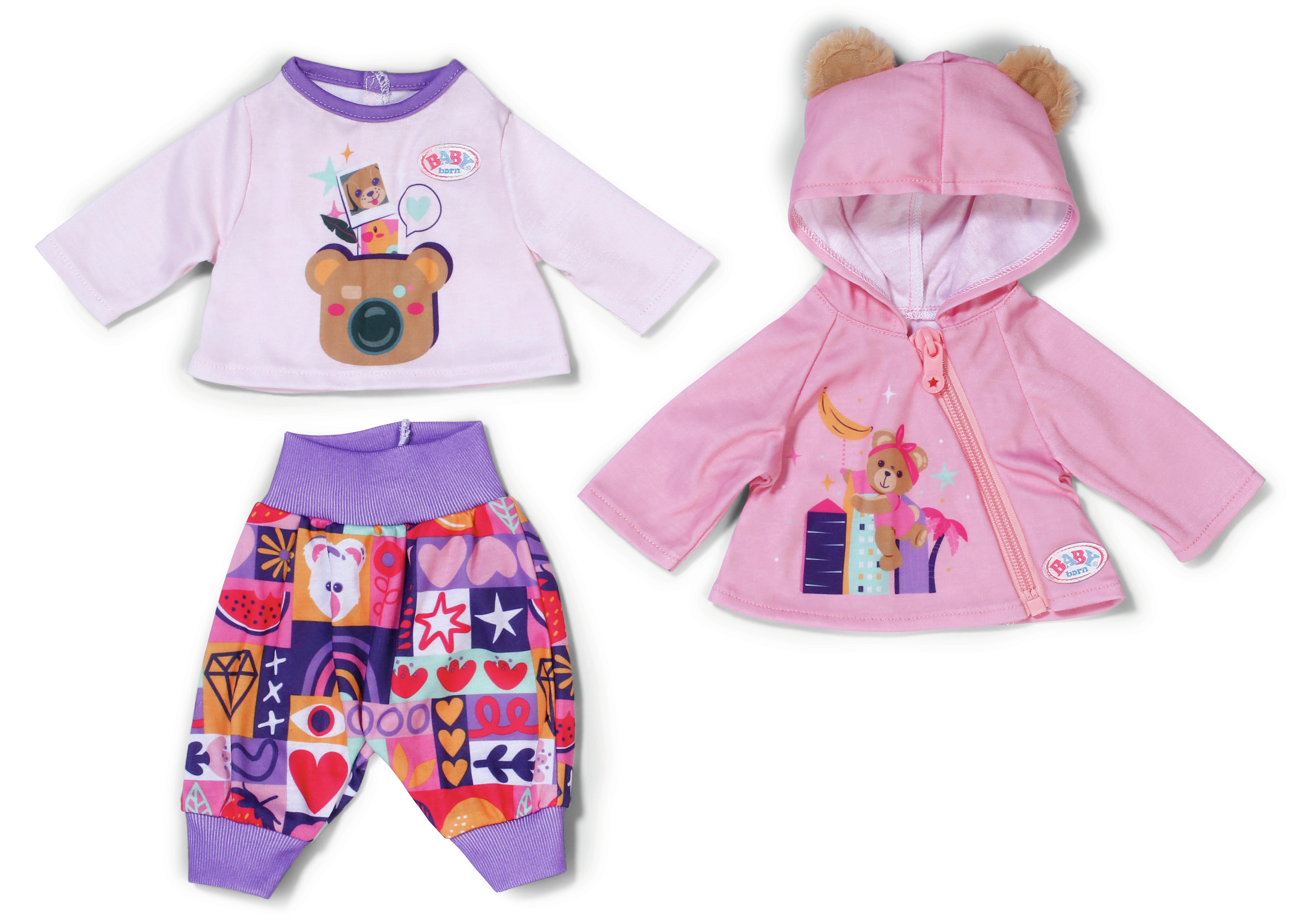 BABY born Newborn Outfit 43cm Set di vestiti per bambola