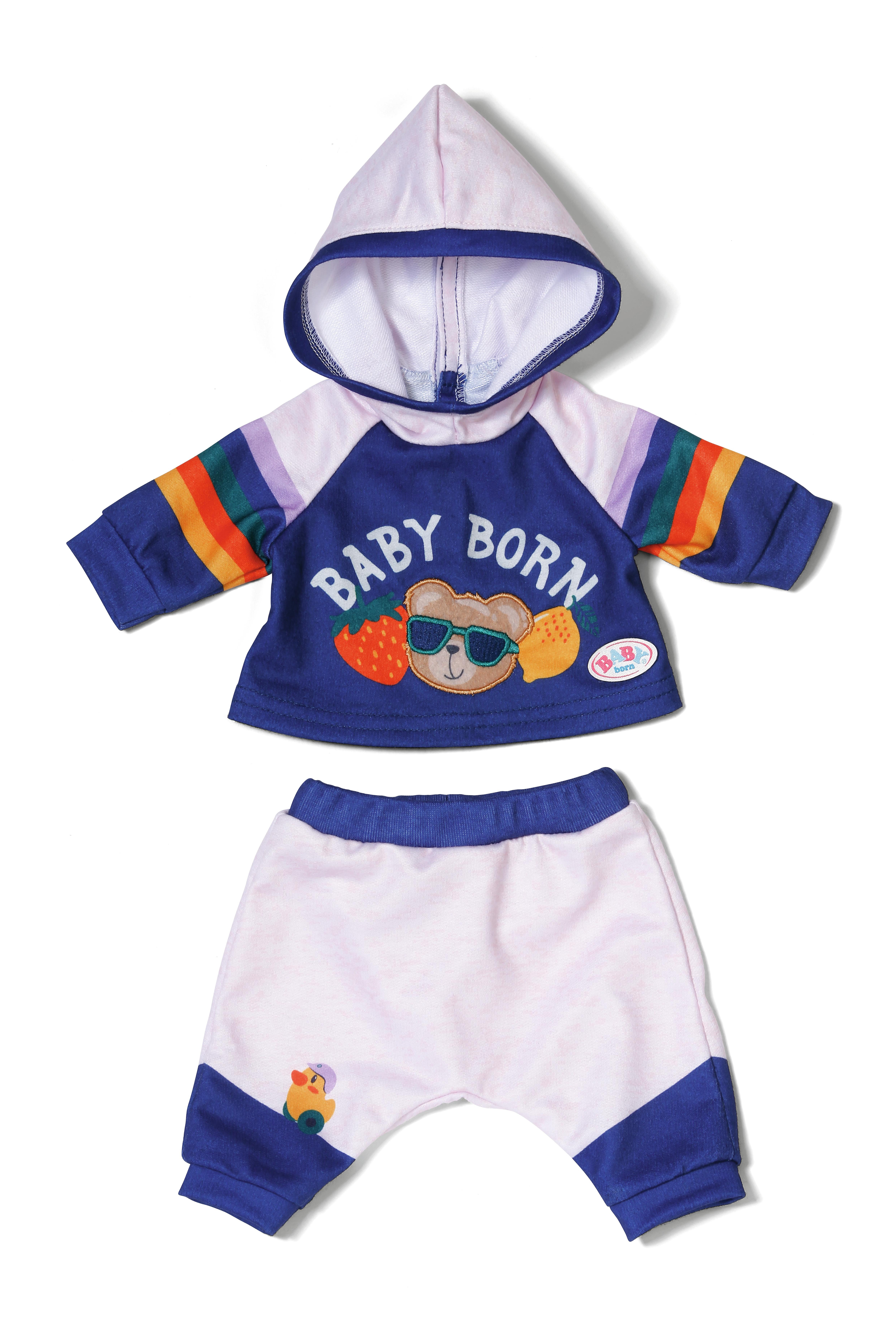 BABY born Jogging Suit Navy 43cm Set di vestiti per bambola