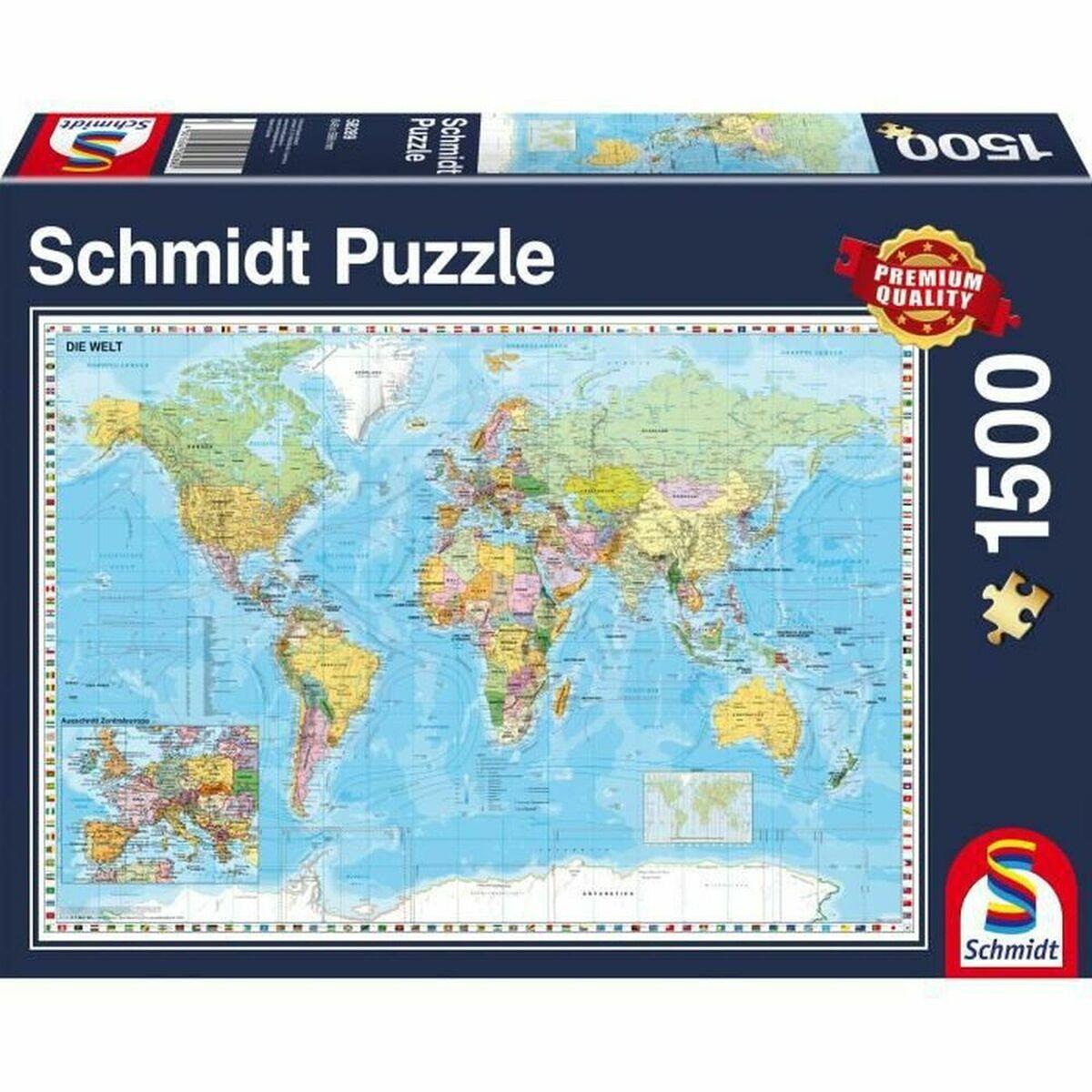 Puzzle Schmidt Spiele Iceland: Kirkjuffellsfoss 1500 Pezzi