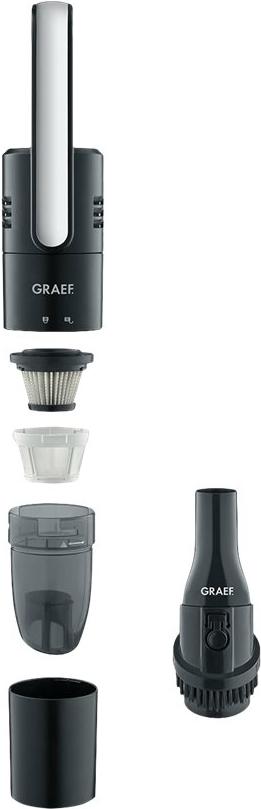 Aspirabriciole Graef KC 502, nero