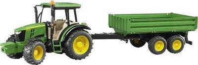 BRUDER John Deere 5115 M with tipping