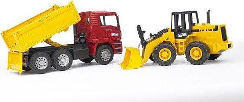 BRUDER Camion da cantiere con pala articolata - Multi - Sintetici ABS - 116 (2752)