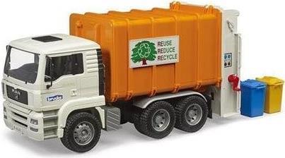 BRUDER MAN TGA garbage truck rear load