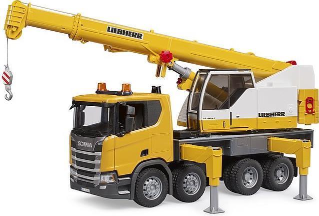 Bruder - Autogru Scania Super 560R Liebherr con modulo LS (03571)