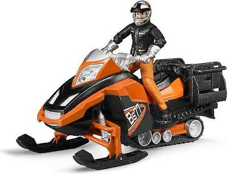 BRUDER Snowmobile m. Driver and Exh. -