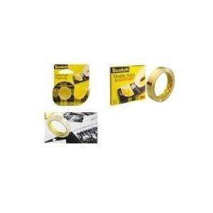 Nastro biadesivo scozzese 12 mm x 63 mt lattiginoso/trasparente
