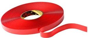 3M VHB -ad alta prestazione nastro 4910f, 9 mm x 33 m trasparente, colla a doppia parte, adattabile per -1 pezzo (4910f9)