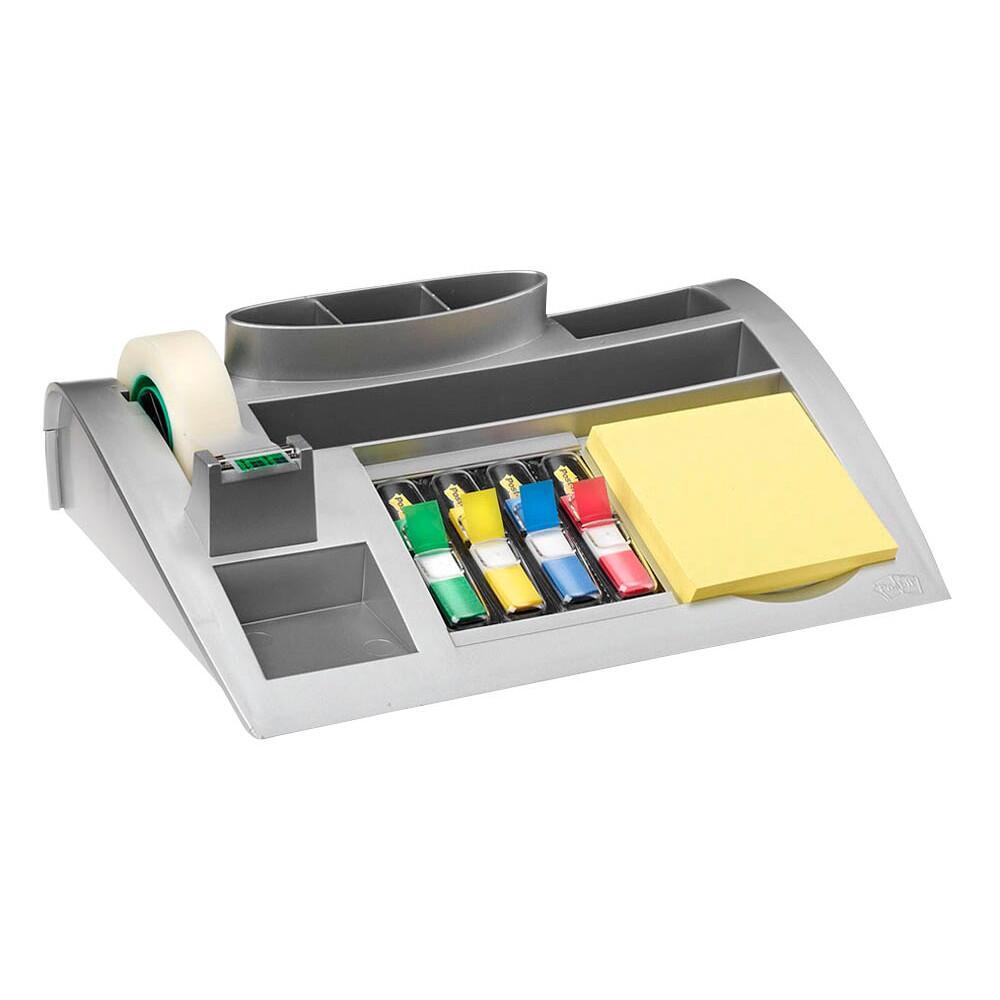 3M C50 organizzatore per cassetto di scrivania Argento
