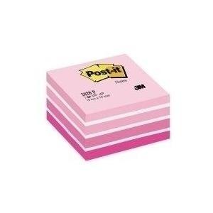 Foglietti riposizionabili Post-it Notes Cubo Neon 76x76 mm 450 ff rosa neon 2028-NP