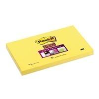Foglietti riposizionabili Post-itÃ‚Â® Super Sticky Notes 76x124 mm 90 ff giallo oro - 655-S