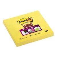 Foglietti riposizionabili Post-itÃ‚Â® Super Sticky Notes 76x76 mm 90 ff giallo oro 654-S
