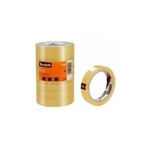 Scotch 7100213204 nastro adesivo da cancelleria 66 m Acrilico, Polipropilene [PP] Trasparente 8 pz (Scotch 508 Transparent Tape