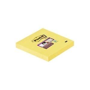 Post-it Super Sticky Notes 76x76mm 90 Sheets Ultra Yellow Pack 6 654-S6