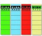 Etichetta Elba Dorso per raccoglitori a leva 190 x 59 mm Giallo Etichetta autoadesiva gialla 10 pezzi (04617 GB)