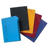 Morsetto angolare ELBA Morsetto angolare chic colore tipo. 5 pezzi DIN A4 rispettivamente 1 azzurro giallo blu scuro bordeaux a