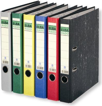 Cartella ELBA ELBArado 100022597 DIN A4 50mm cartone grigio (100022597)