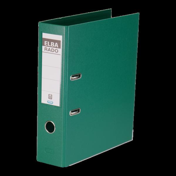 Raccoglitore a leva in PVC A4 Elba Rado Plast - Resistente e durevole - Capacit per documenti da 80 mm - Realizzato in PVC di