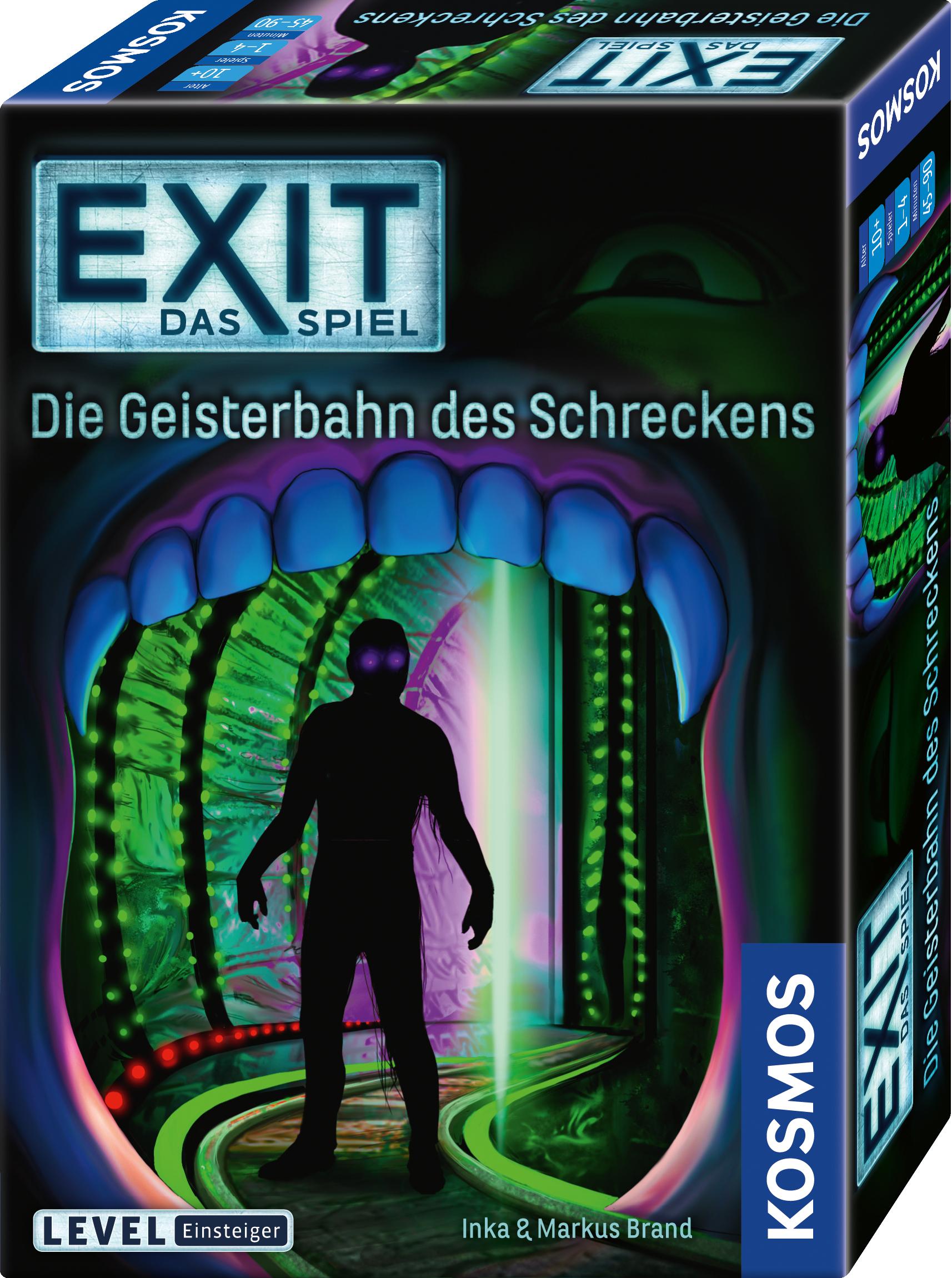 Kosmos Exit The Game The Haunted Roller Coaster Gioco da tavolo Deduzione