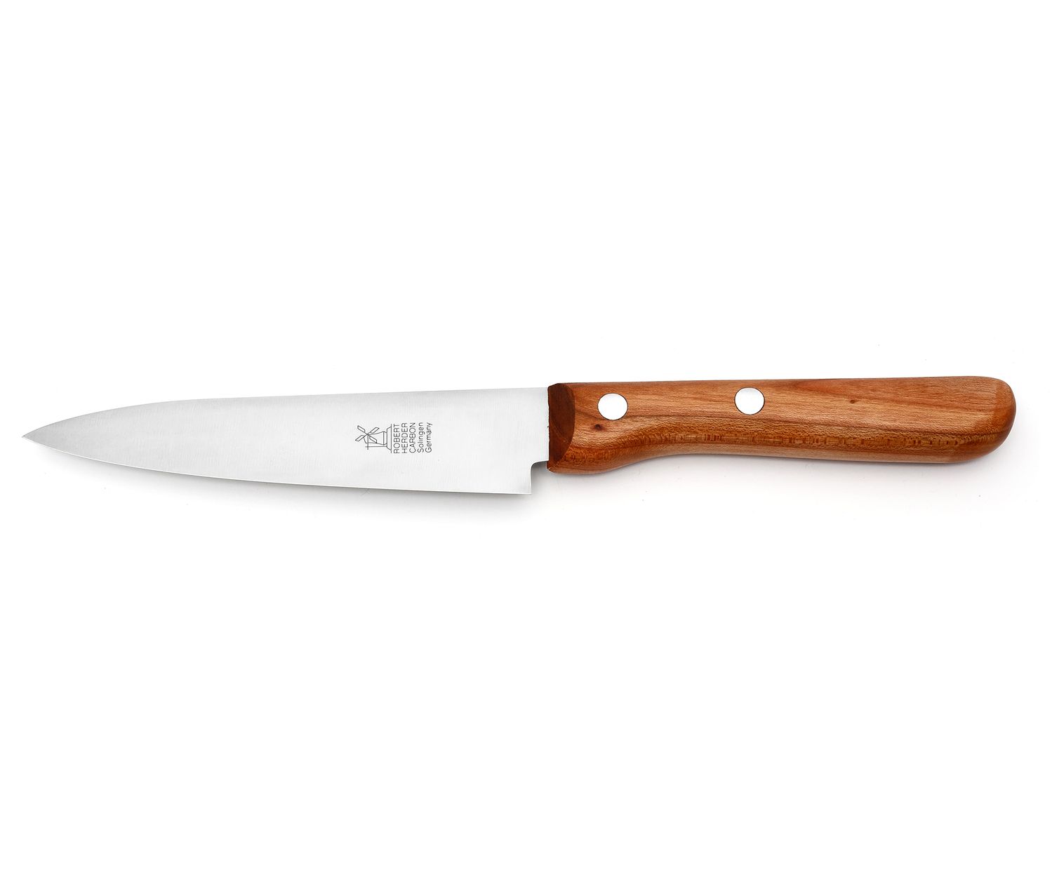 Coltello Windmill Petty in acciaio al carbonio, 130 mm, ciliegio