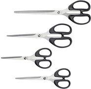 MAUL 7660890 Forbici per ufficio e bricolage taglio dritto nere (76608-90)