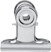 Fermalettere MAUL argento chiaro 3 cm