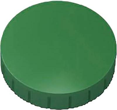 Magnete solido a leva Maul, adesivo: 0,8 kg, magnete rotondo verde: attraverso 32 x (h) 8,5 mm, fatto di franco (61632-55)