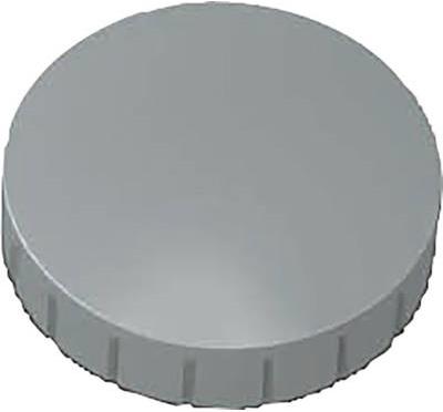 Magnete solido a leva Maul, adesivo: 0,8 kg, magnete rotondo grigio: attraverso il. 32 x (h) 8,5 mm, realizzato in infranto (61