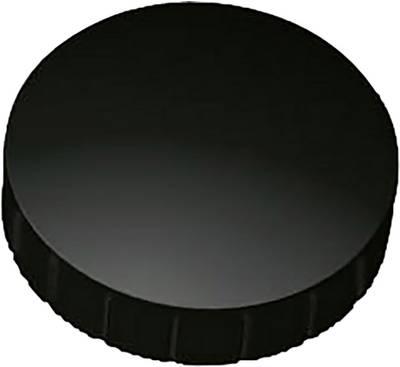 Magnete solido a leva Maul, adesivo: 0,8 kg, magnete rotondo nero: attraverso. 32 x (h) 8,5 mm, realizzato in infranto (61632-9