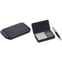 Bilancia tascabile MAUL MAULpocket II capacità di carico 500 g funzionamento a batteria nera incl. 2 batterie micro da 15 V (A