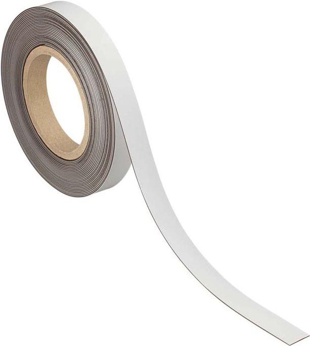 Nastro magnetico MAUL 20 x 10000 cm bianco