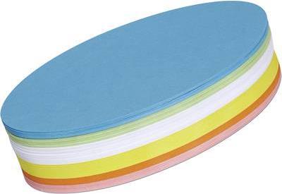 Cartoline moderazione MAUL 110 x 190 cm blu verde rosso arancione giallo bianco