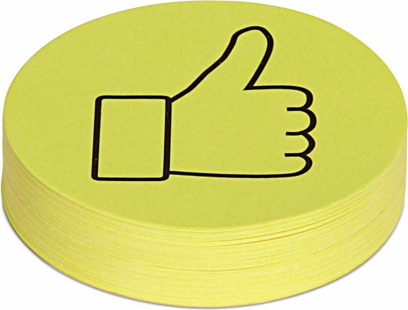 Carte di moderazione MAUL 95 cm gialle