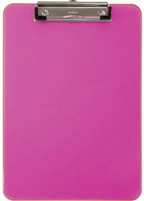 Portablocchi con clip MAULneon fucsia trasparente 318x226 cm 2340621