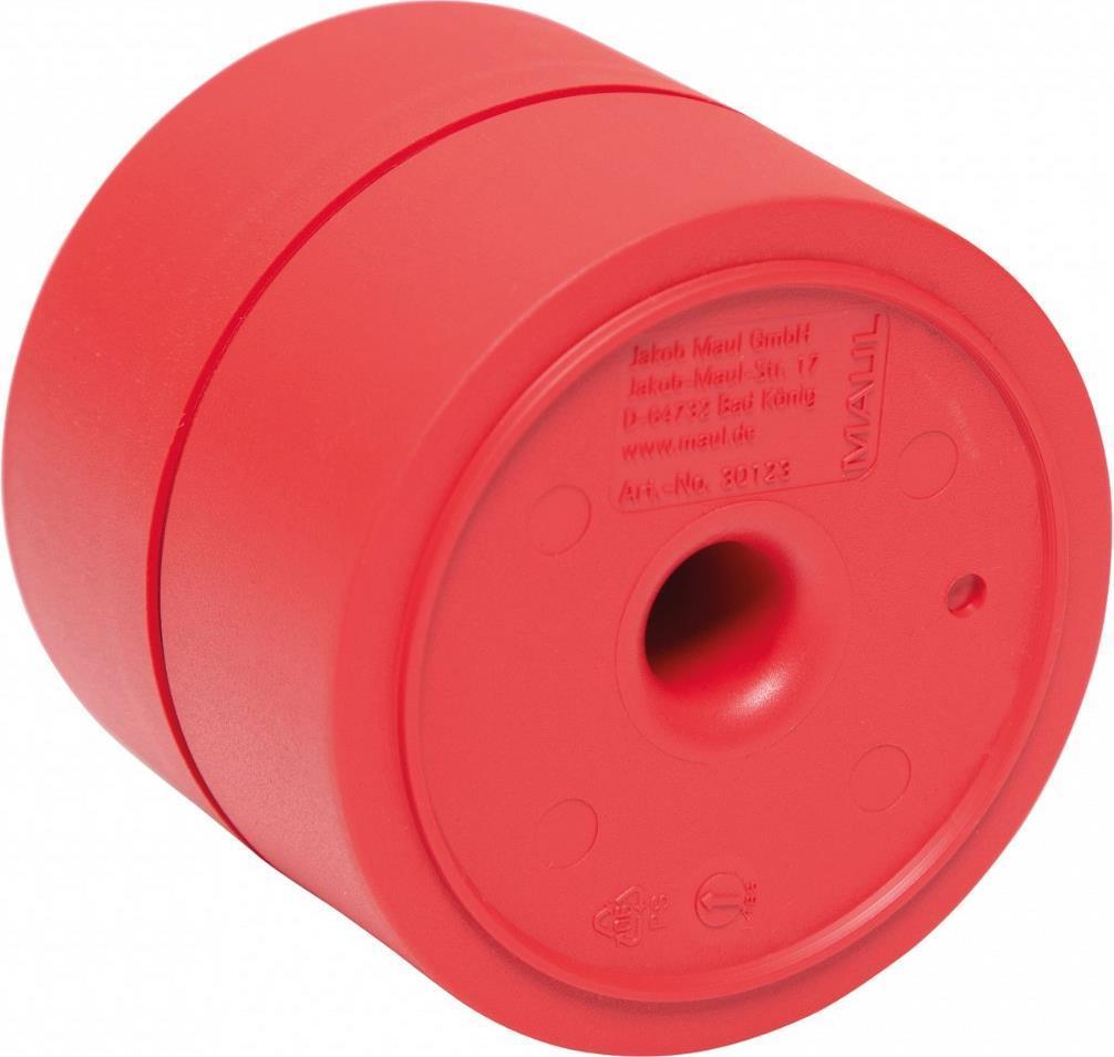 Porta graffette Maul MAULpro - riciclato rosso - 7.3 cm h.6 cm 3012325.ECO