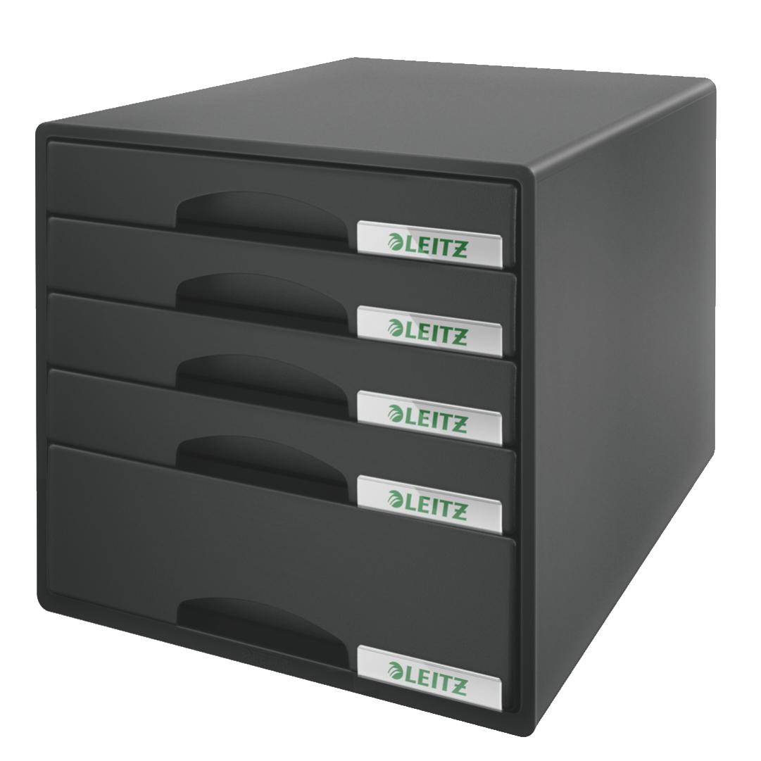 Leitz 52110095 organizzatore per cassetto di scrivania Nero