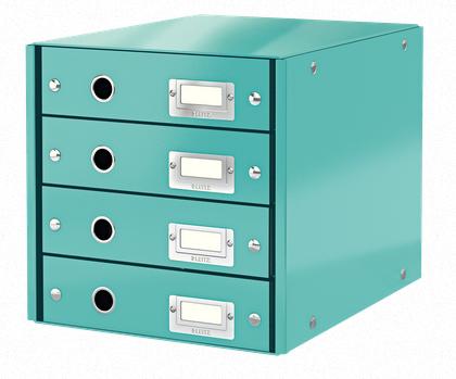 Leitz 60490051 scatola per la conservazione di documenti Pannello in fibra Blu