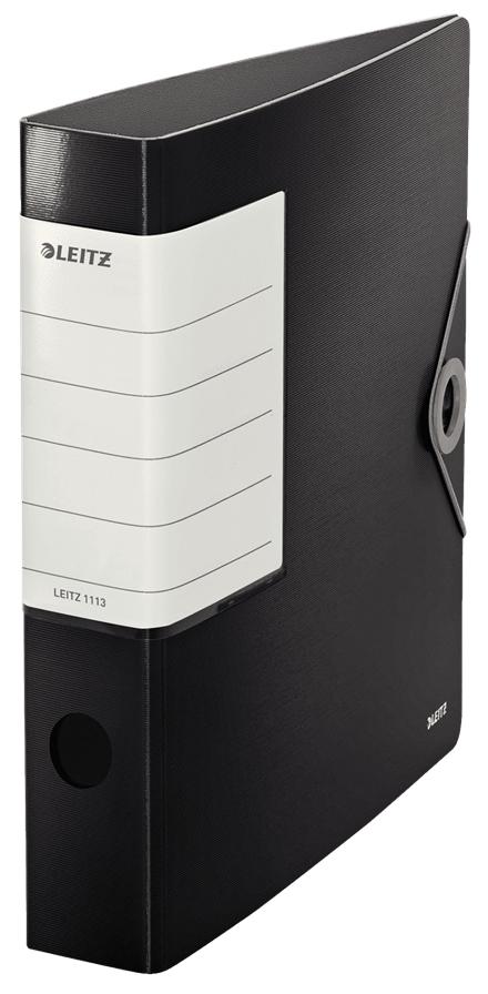 Leitz 11130095 raccoglitore ad anelli A4 Nero