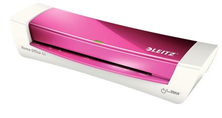 Leitz iLAM Home Office A4 Plastificatrice a caldo 310 mm/min Metallico Rosa Bianco (Leitz iLAM Home Office Laminator A4 Pink an