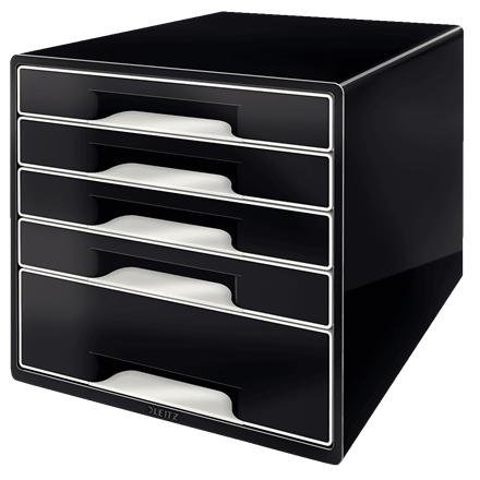 Leitz 52531095 scatola per la conservazione di documenti Nero