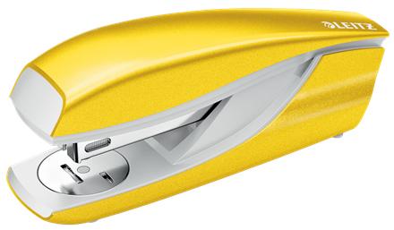 Leitz NeXXt 55021016 cucitrice Giallo (Leitz NeXXt WOW Half Strip Metal Office Stapler 30 Sheet Yellow - 55021016)