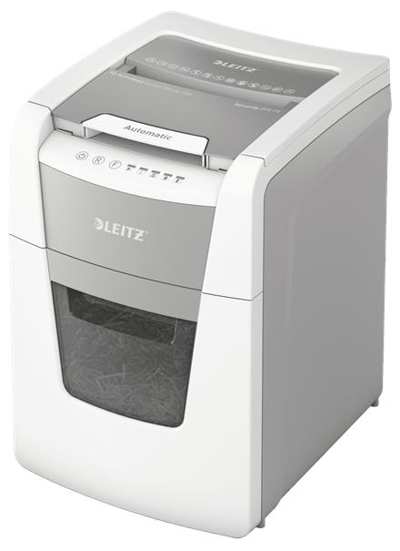 Leitz 80120000 distruggi documenti Taglio a frammenti 22 cm Grigio Bianco