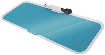 Leitz 52690061 sottomano Vetro Blu (Leitz Cosy Glass Desk Notepad Calm Blue)