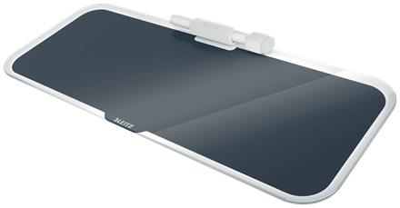 Leitz 52690089 sottomano Vetro Nero (Leitz Cosy Glass Desk Notepad Velvet Grey 52690089)