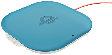 Leitz 64790061 Caricabatterie per dispositivi mobili Blu Interno (Leitz Cosy Qi Wireless Charger Calm Blue)