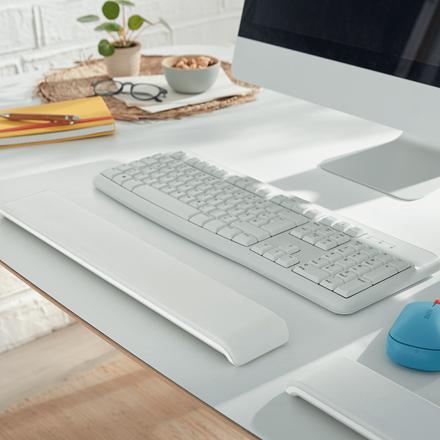 Leitz Ergo Cosy poggiapolso Grigio (Leitz Cosy Adjustable Keyboard Wrist Rest Light Grey) - Versione UK